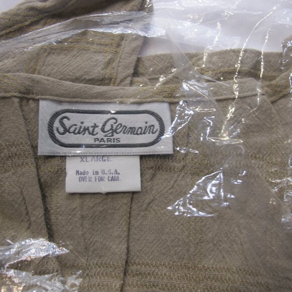 NWT St. Germain Petite beige windowpane 3-piece set – blouse/pants PXL, tank XL - Picture 7 of 9